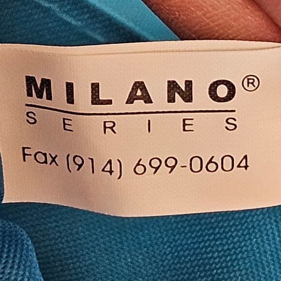 Blue Vintage Milano Series Shoulder/Crossbody Satchel Messenger Bag - Picture 7 of 13